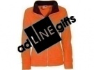 Куртка флисовая "Nashville" женская, оранжевый/черный